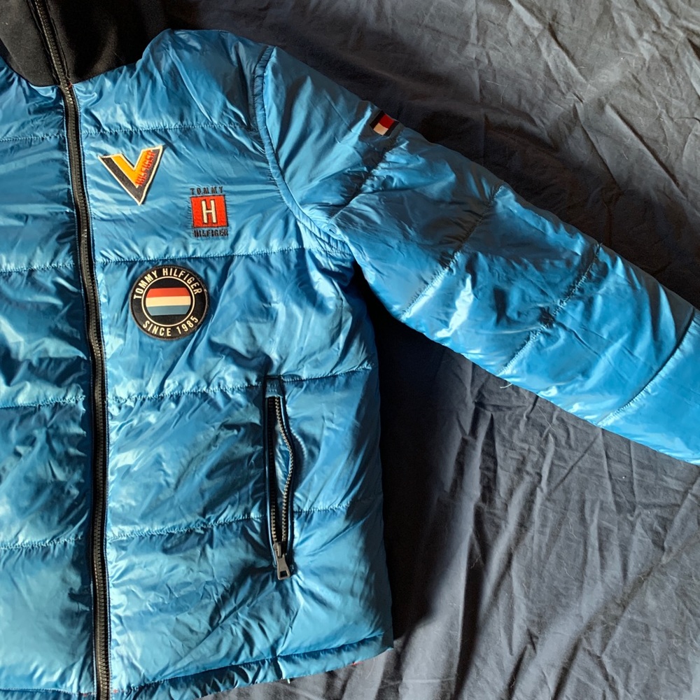 Tommy Hilfiger puffer reversible coat